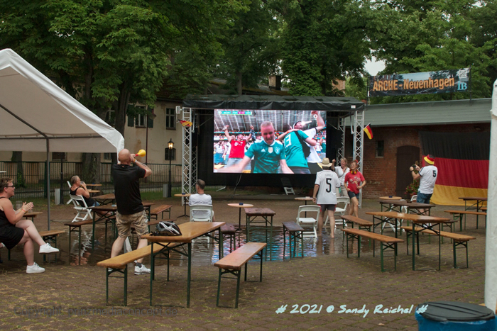 Public Viewing ARCHE Neuenhagen 19.06.2021 Fotogalerie