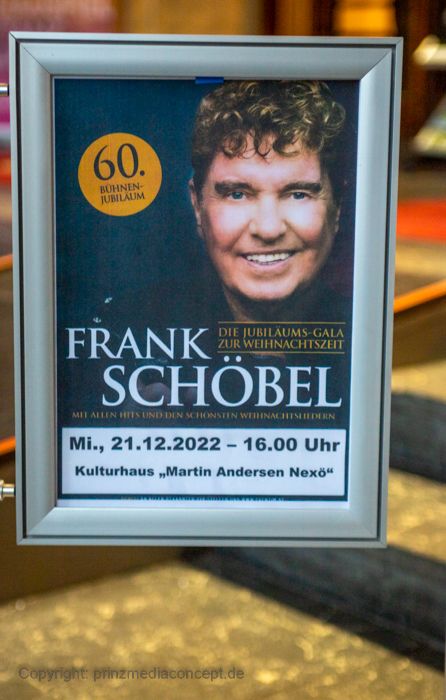 2x Frank Schöbel Jubiläumsgala Löbau Messehalle 23.12.22 16 sale Uhr