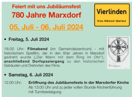 Thmubnail: 780 Jahre Marxdorf