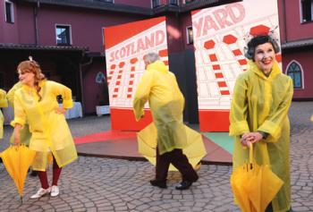 Bild: Berliner Kriminaltheater „Fisch zu viert“